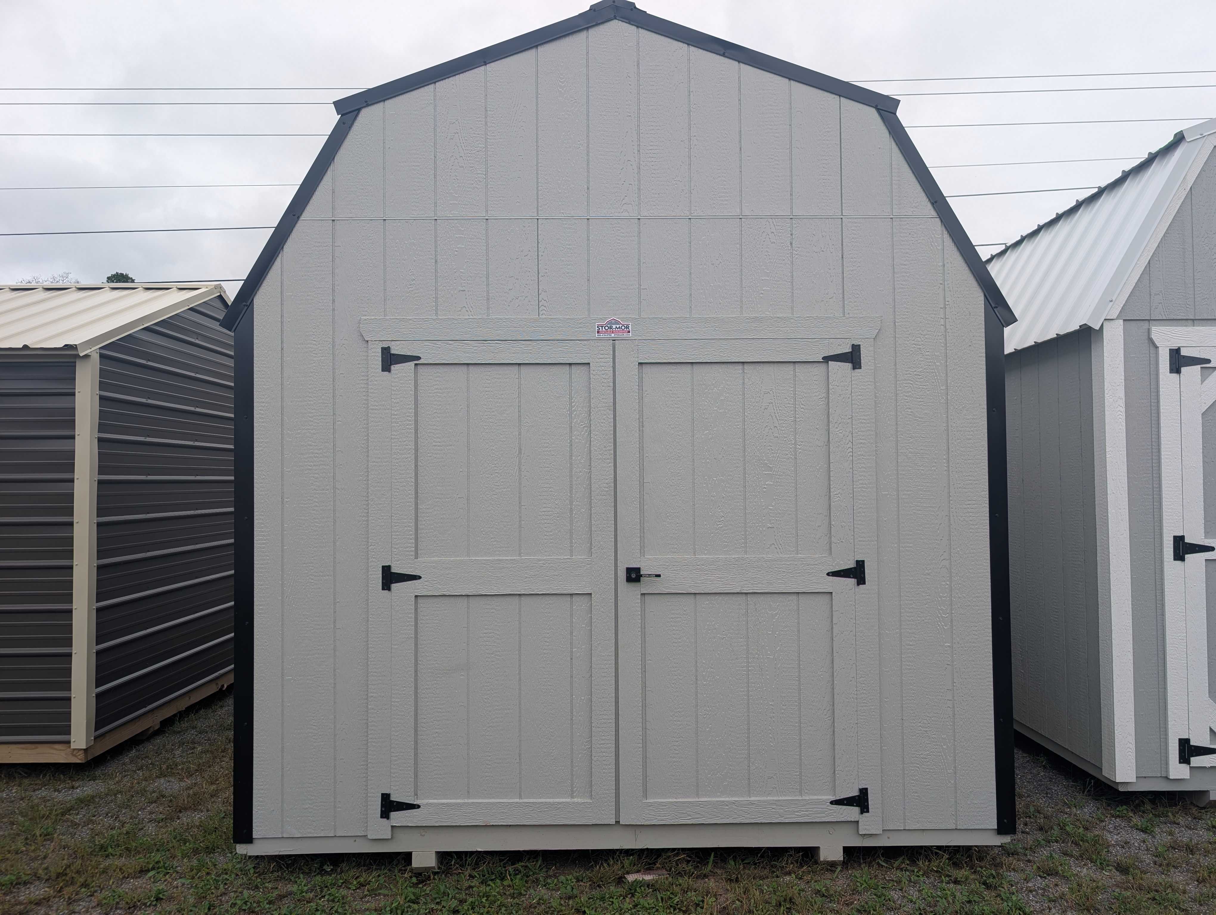 Lofted barn shed example